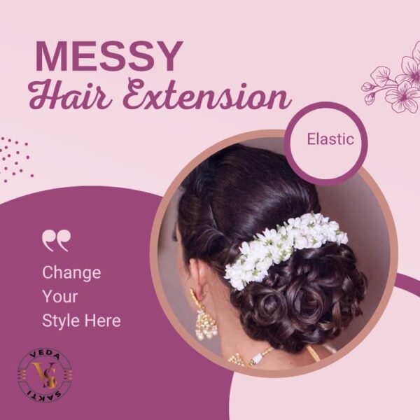 Hair Bun Juda For Women & Girls - Image 3