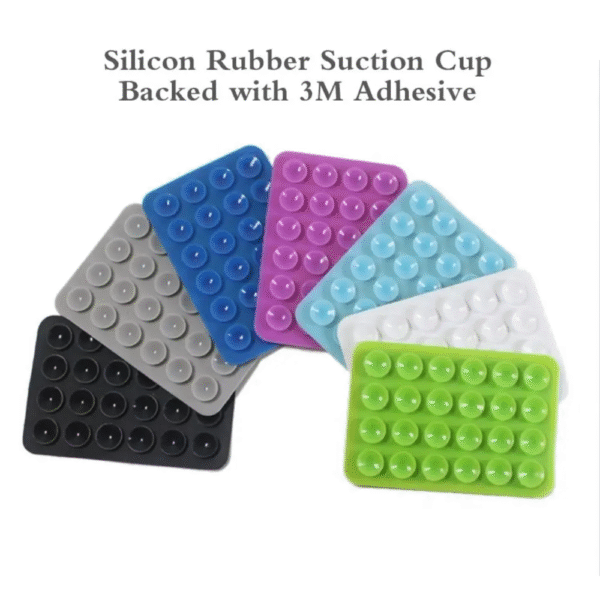 Silicone Suction Phone Holder Multi_Color - Image 3