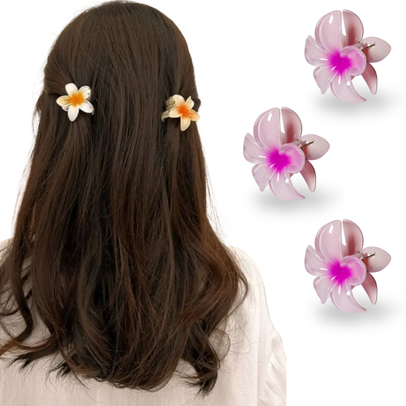 Mini Flower Hair Claw Clip for Girl Kids