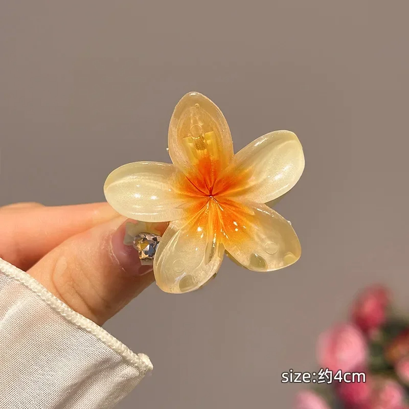 Mini Flower Hair Claw Clip for Girl Kids - Image 7