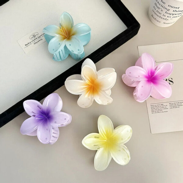 Summer Flower Hair Claw Clip for Girls - Image 5