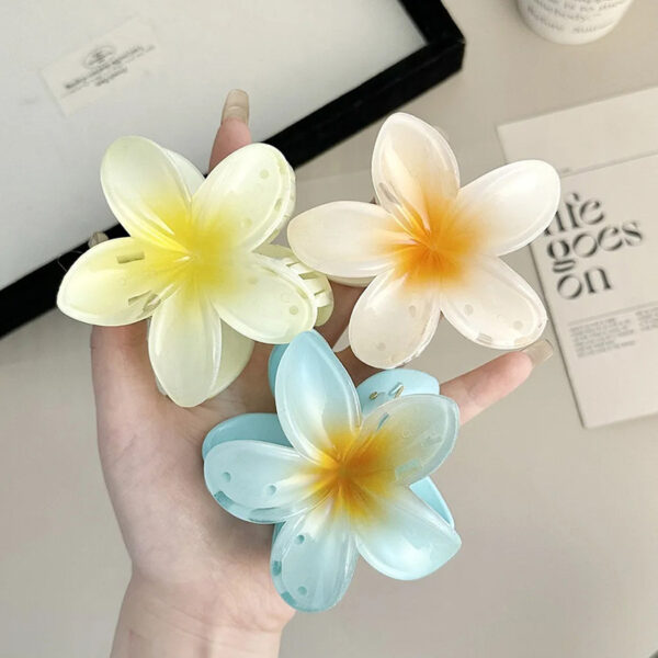 Summer Flower Hair Claw Clip for Girls - Image 6