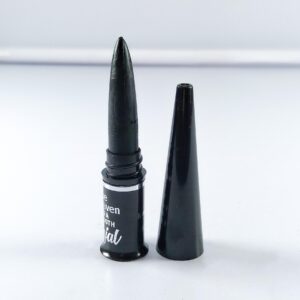 Long Herbal Kajal Stick with Vitamin E | Extra Dark, Smooth & Soothing Eye Kajal | Lead-Free Long-Lasting Black Kajals for Women & Girls