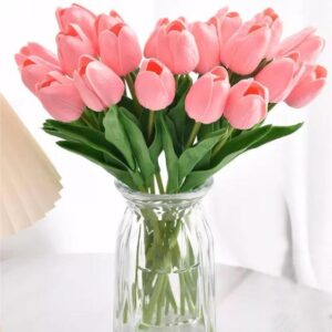 Artificial Tulips Flowers Bouquet for Home, Kitchen, Wedding, Dining Table, Office, Party, Tulip Flower