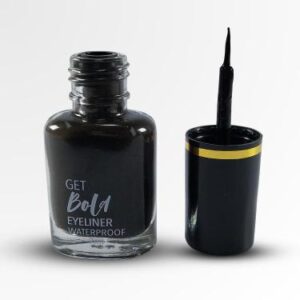 1 Pcs Matte Finish Eyeliner Gel Black 7ml - Waterproof & Smudge-Proof Liquid Gel Eyeliner | Long Lasting Eye Makeup with Vibrant Shades | Easy Application, Quick Dry, Smudge Resistant Eye Liner for Women & Girls