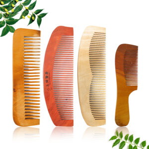 Neem Wooden Comb set | Hair comb set combo for Women & Men hair styling | Premium Neem wood Comb Kangi hair comb set for women | women hair growth