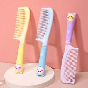 Kids Hair Comb | Silicon Unisex Hair Comb - Stylish and Durable Comb for All Hair Types, Perfect for Kids and Women -1 Pcs